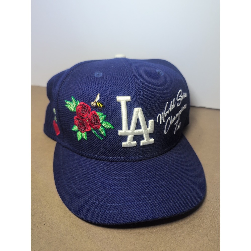Los Angeles Dodgers New Era Royal MLB World Series Champion 59FIFTY Fifty 7 1/2